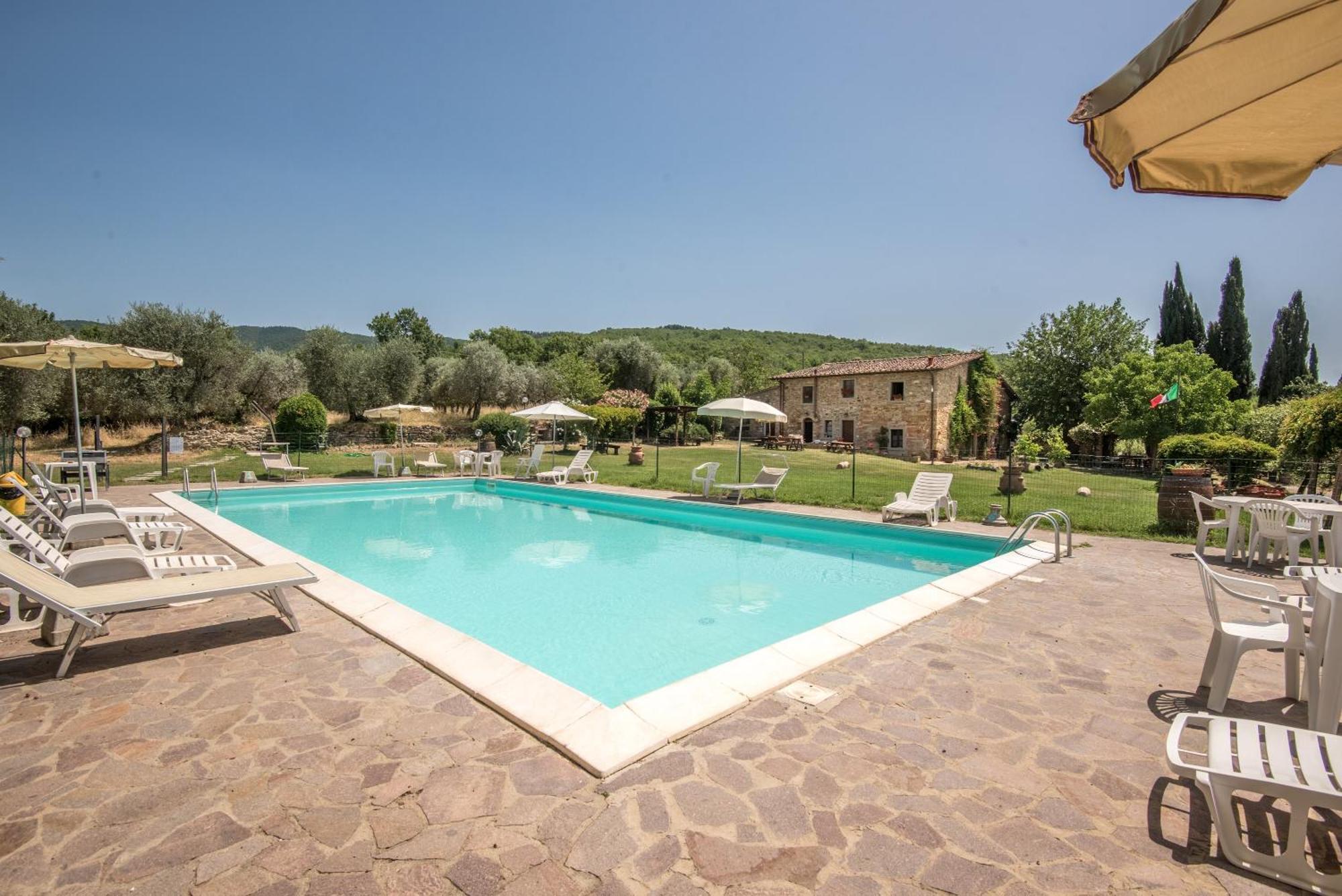 Poggio Primo - Trilocale Etrusco Villa Castiglion Fibocchi Bagian luar foto