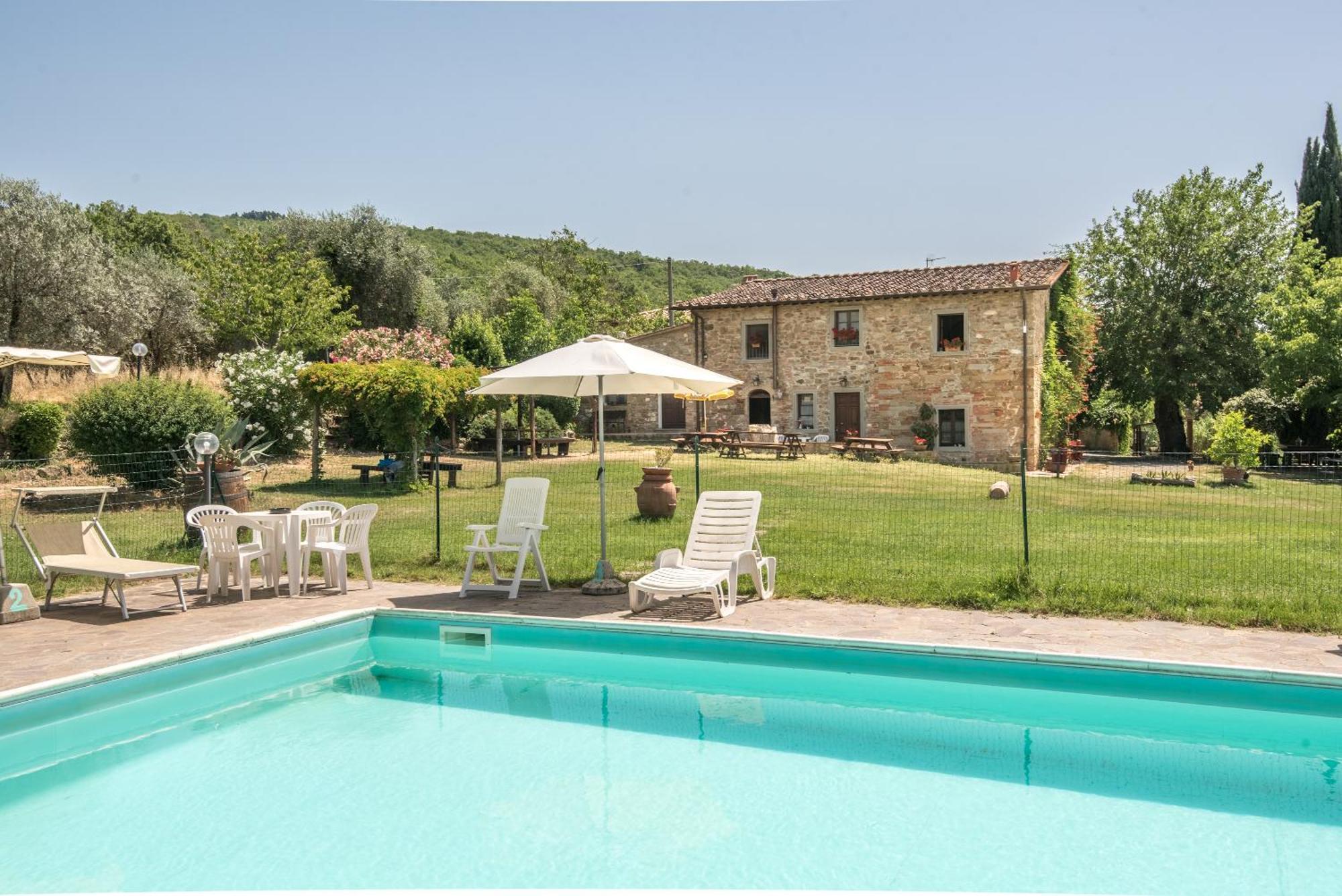 Poggio Primo - Trilocale Etrusco Villa Castiglion Fibocchi Bagian luar foto