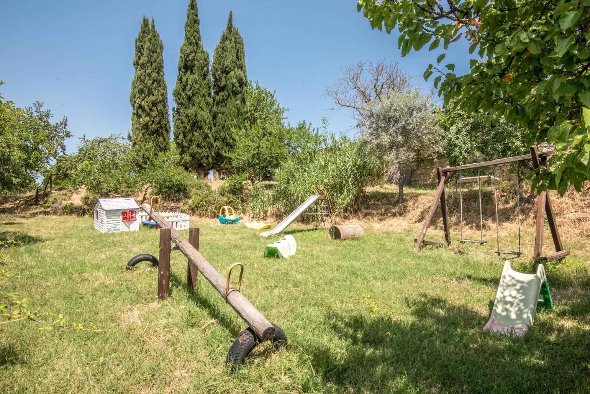 Poggio Primo - Trilocale Etrusco Villa Castiglion Fibocchi Bagian luar foto