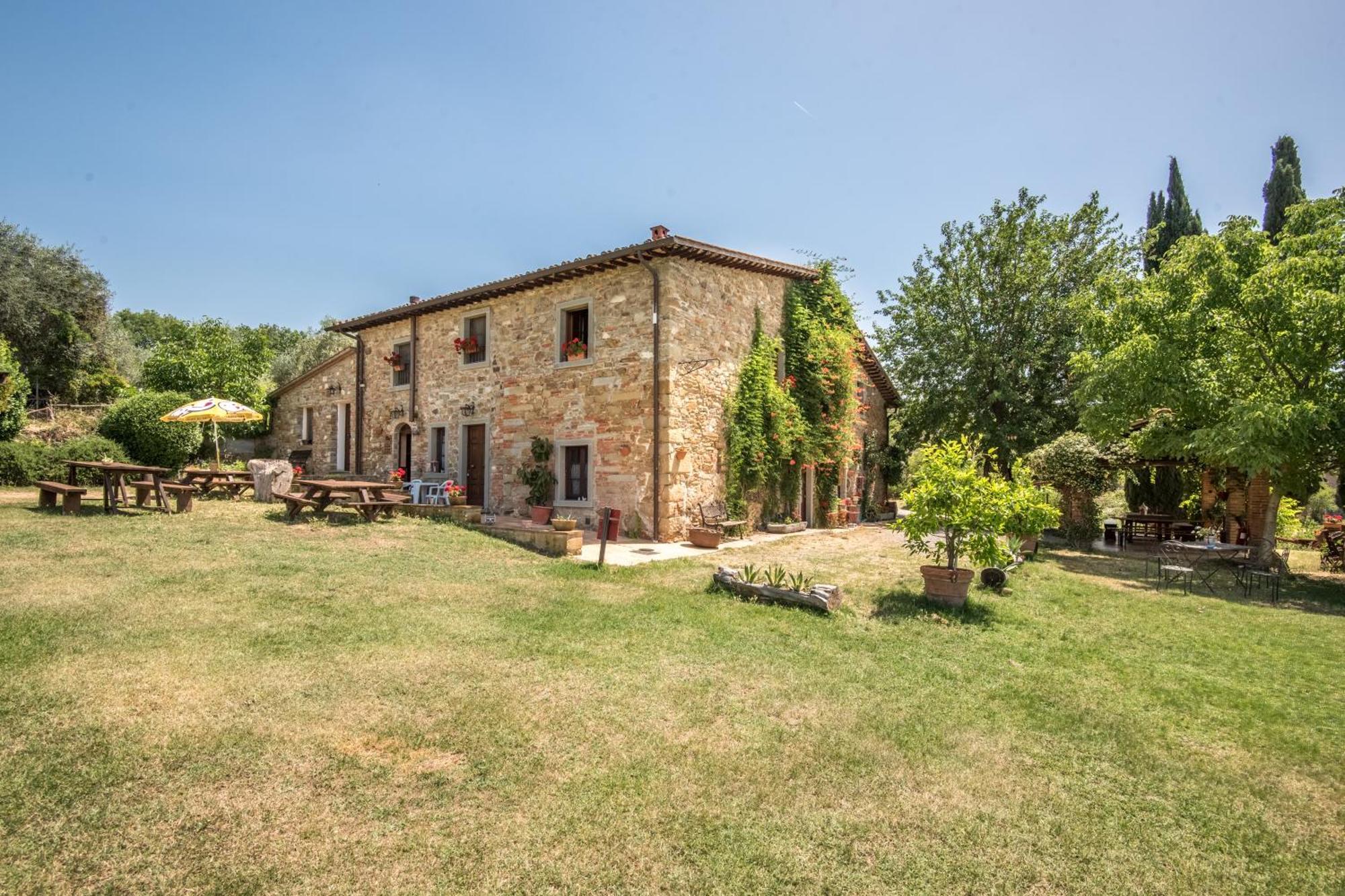 Poggio Primo - Trilocale Etrusco Villa Castiglion Fibocchi Bagian luar foto