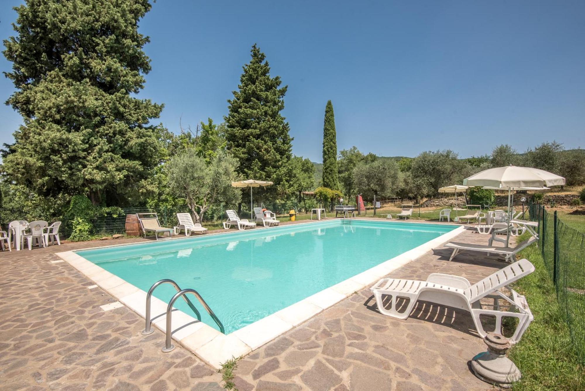 Poggio Primo - Trilocale Etrusco Villa Castiglion Fibocchi Bagian luar foto