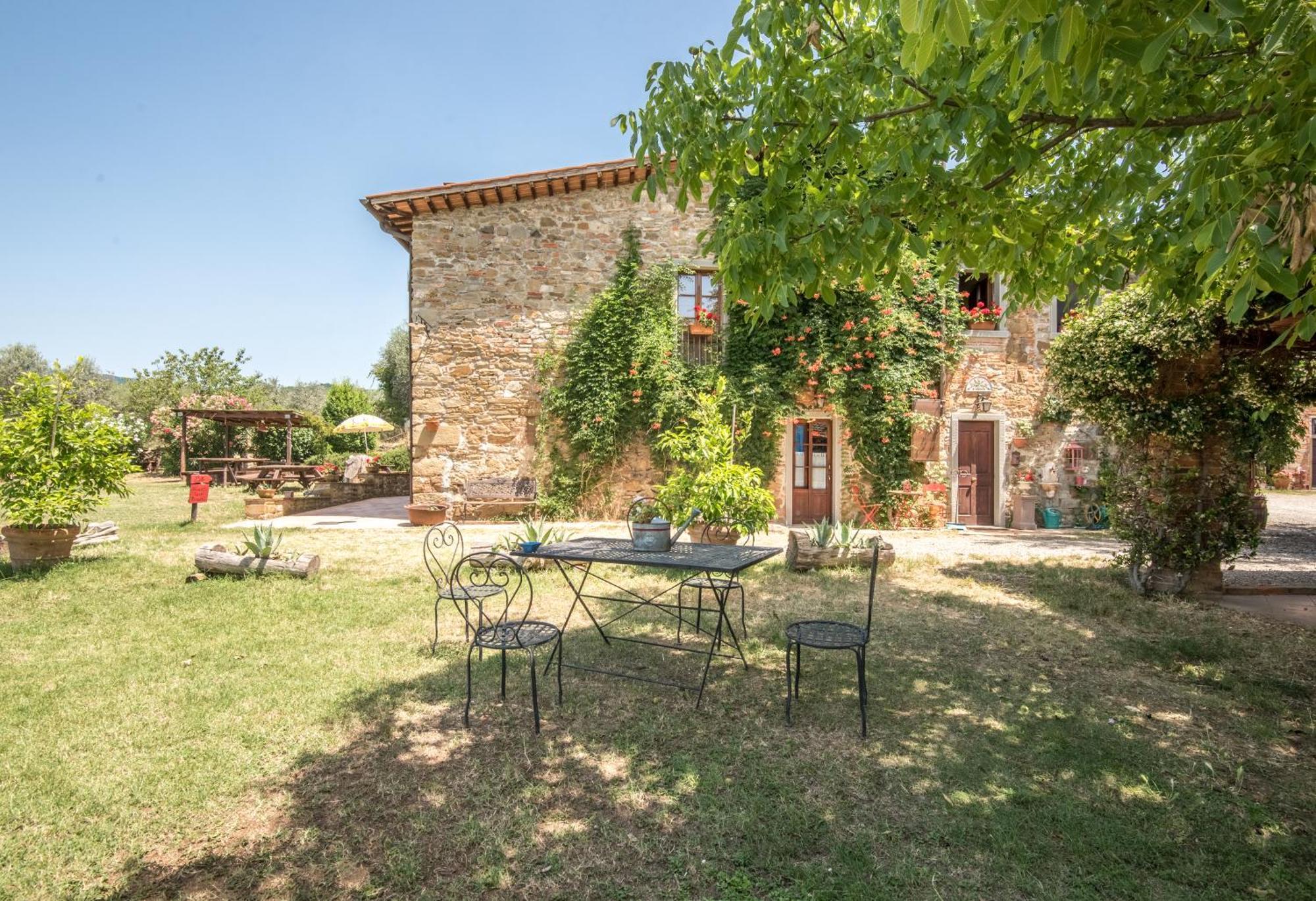Poggio Primo - Trilocale Etrusco Villa Castiglion Fibocchi Bagian luar foto